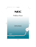 NEC i-Series User's Manual