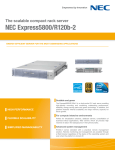 NEC Express5800/R120b-2 Basic manual
