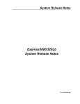 NEC Express5800/320Lb Release Notes