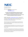 NEC E232WMT-BK User's Information Guide