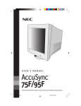 NEC 75F User's Manual