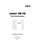 NEC 408 VM User's Manual