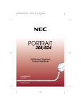 NEC 308 User's Manual
