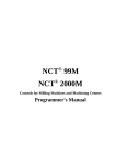 NCT Group NCT 2000M User's Manual