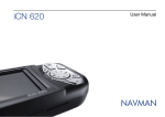Navman iCN 620 User's Manual