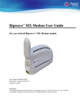 Navini Networks Ripwave MX User's Manual