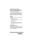 National Instruments FP-AI-112 User's Manual