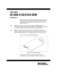 National Instruments USB-5132 User's Manual