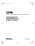 National Instruments GPIB-SCSI-A User's Manual