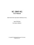 National Instruments SC-2043-SG User's Manual