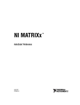 National Instruments AutoCode NI MATRIX User's Manual