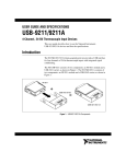 National Instruments 9211 User's Manual