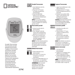 National Geographic 257NE User's Manual