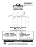 Napoleon Grills MIRAGE 605 User's Manual