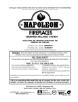 Napoleon Fireplaces GVFS60-P User's Manual