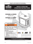 Napoleon Fireplaces GDS60N User's Manual
