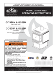 Napoleon Fireplaces GDS28P User's Manual