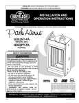 Napoleon Fireplaces GD82PT-PA User's Manual