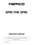 NAMCO Bandai Games spin the spin User's Manual