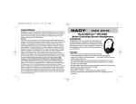 Nady Systems QH-30NC User's Manual