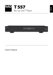 NAD Electronics T557 User's Manual