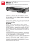 NAD Electronics 4020A User's Manual