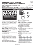 Murphy SWICHGAGE 45TEBP User's Manual