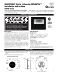 Murphy Selectronic DT9803 User's Manual
