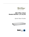 Multitech RFIPSC-10 User's Manual