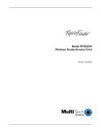 Multi-Tech Systems RF802EW User's Manual