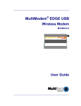 Multi-Tech Systems MTCBA-E-U User's Manual
