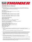 MTX Audio TA91002 User's Manual