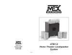 MTX Audio MTX HTB1-S User's Manual