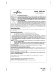 MTD APS-620 User's Manual