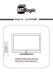 MT Logic LE-247006MT User's Manual