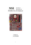 MSI 845 PRO2-R User's Manual
