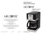 Mr. Coffee JWX27 User's Manual
