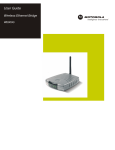 Motorola WE800G User's Manual