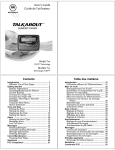 Motorola TALKABOUT T10 User's Manual