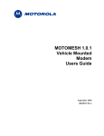 Motorola Modem 1.0.1 User's Manual