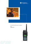 Motorola GP338 User's Manual