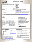 Motion Computing J3400 Reference Guide