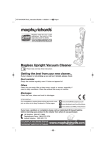 Morphy Richards VC7341DMUK User's Manual