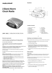 Morphy Richards 28009 User's Manual