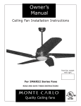 Monte Carlo Fan Company 5-Mar-52 User's Manual