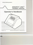 Monarch 9494 User's Manual