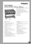 Moffat Waldorf CH8600G-LS User's Manual