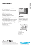 Moffat Turbochef Microwave Oven User's Manual