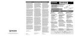 Moen INS2055- User's Manual