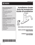 Moen INS10134-9 User's Manual